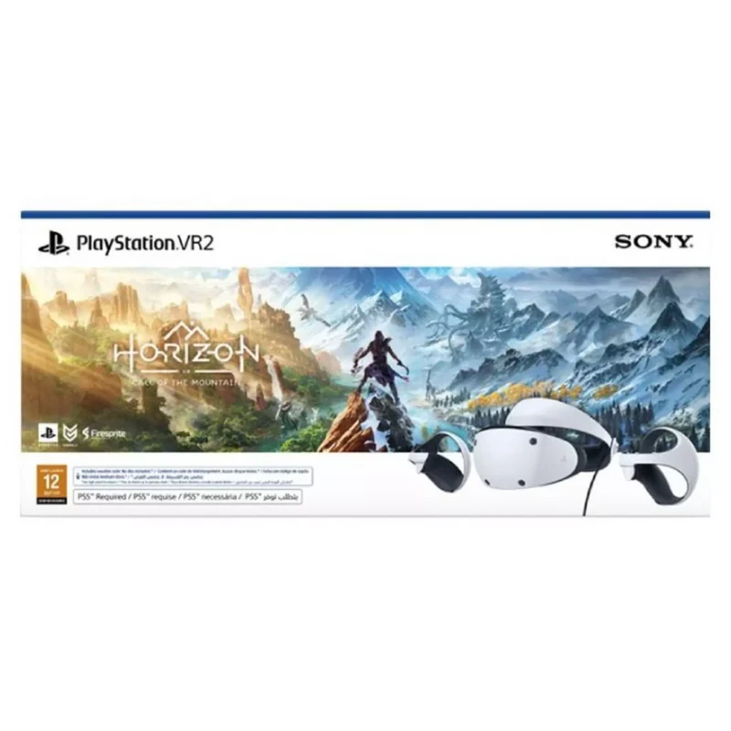 540402-01 Sony PlayStation VR2 + Horizon Call Of The Mountain Voucher - White