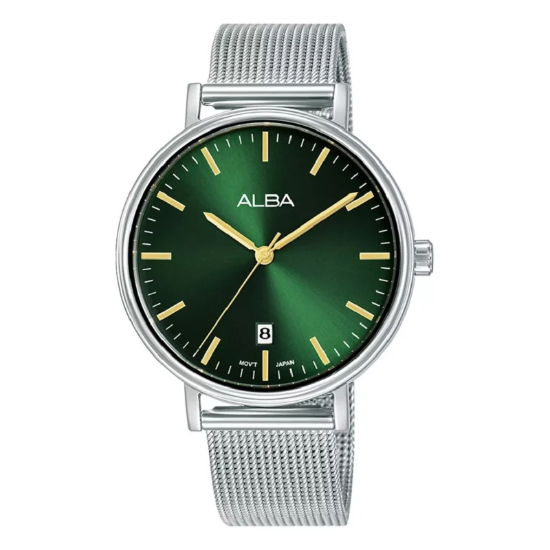 547379-01 Alba 36mm Fashion Watch for Women, Analog, Stainless steel Band, AG8N83X1-Silver