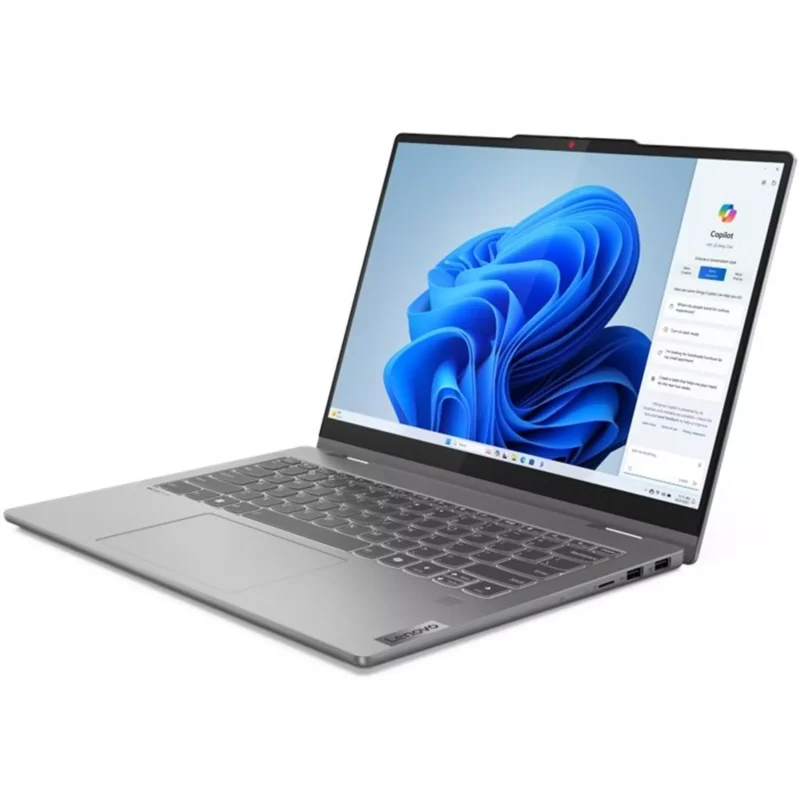 Lenovo IdeaPad 5 2-in-1 Convertible Laptop, Intel Core i7-13620H, 512GB SSD, 16GB RAM, 14inch OLED, Integrated Intel UHD Graphics, Windows 11 Home, 83KX002RAX - Luna Grey