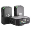 DJI Mic Full 2Transmitters, Receiver and Charging Case Kit, DJI-MIC100 - Black